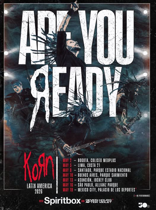 Korn en Chile 2026