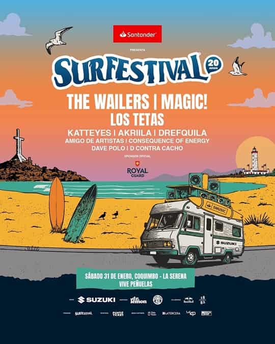 Surf, música y verano: llega el Surfestival 2026 a Coquimbo y La Serena