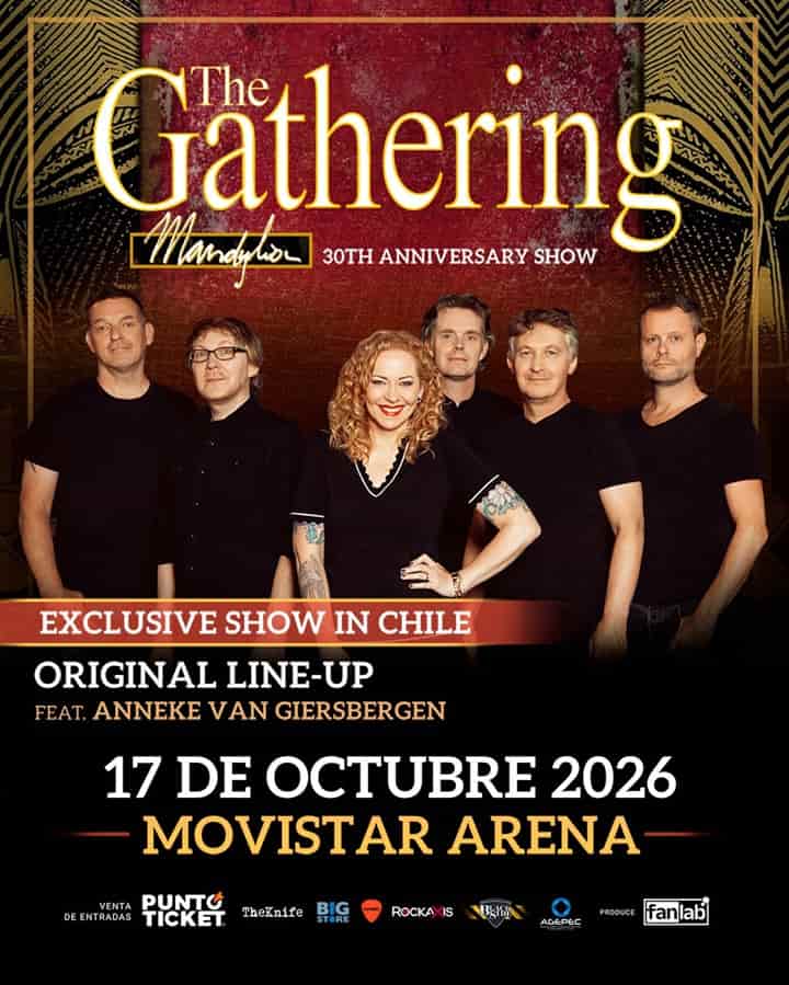 The Gathering celebra en Chile los 30 años de Mandylion