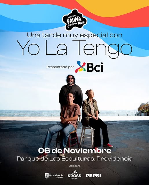 Yo La Tengo confirma sideshow en Chile previo a Fauna Primavera 2025