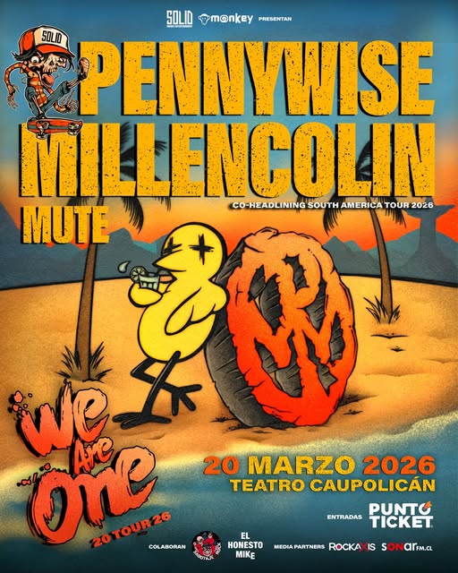 Regresa el festival más esperado del hardcore punk “We Are One Tour 2026”