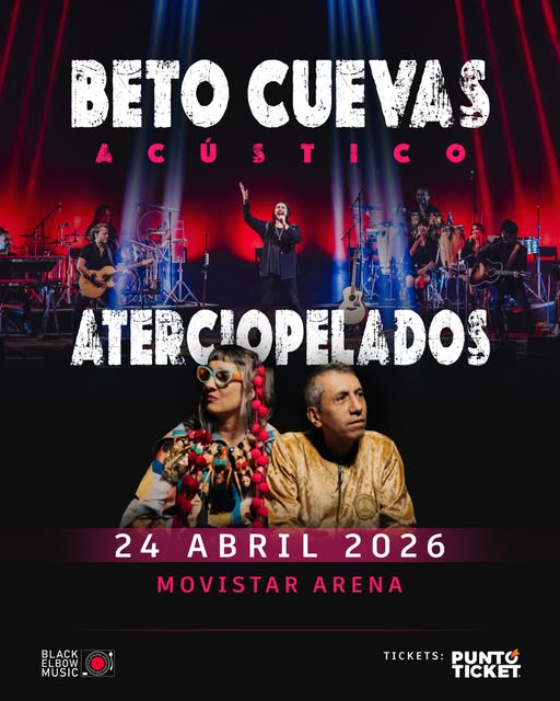 Beto Cuevas & Aterciopelados en Movistar Arena 2026