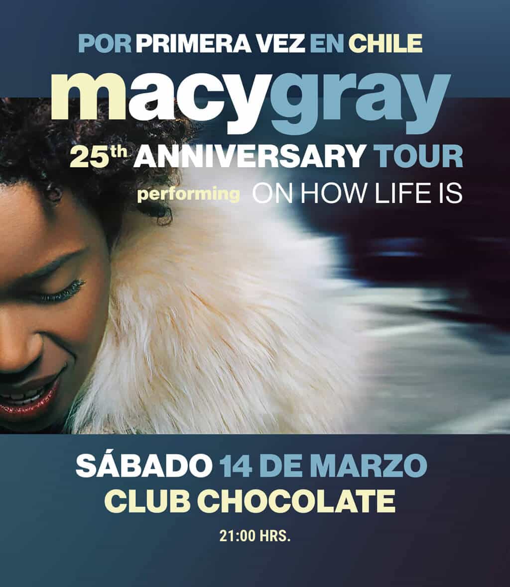 Macy Gray en Chile 2026