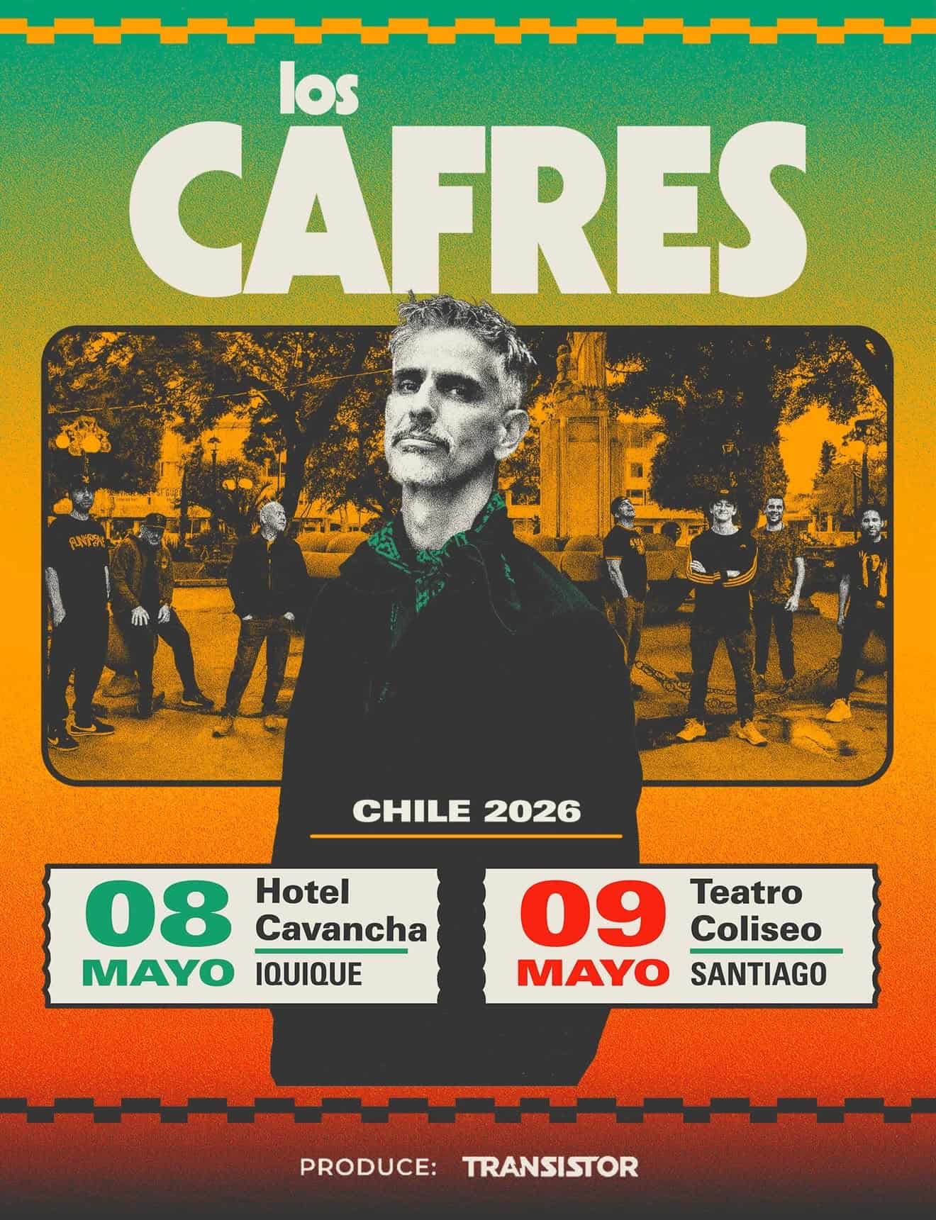 Los Cafres regresa a Chile: el roots reggae vuelve a vibrar en Iquique y Santiago