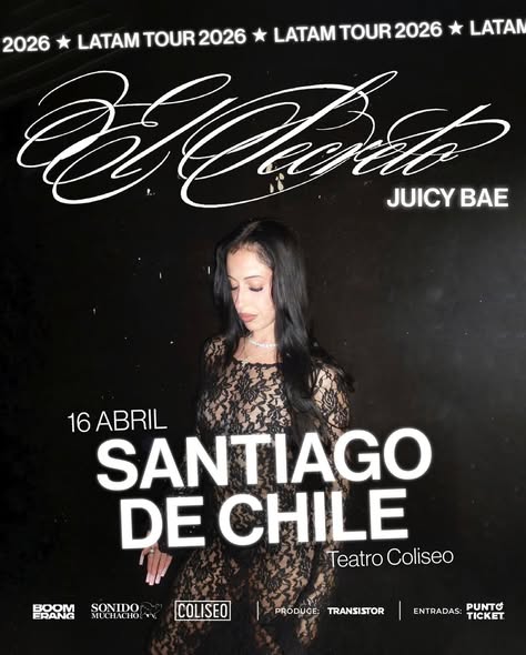 JUICY BAE LLEGA A TEATRO COLISEO: UNA NOCHE IMPERDIBLE DE URBANO Y R&B EN 2026