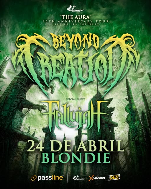 Beyond Creation y Fallujah se unen para un concierto épico en Chile