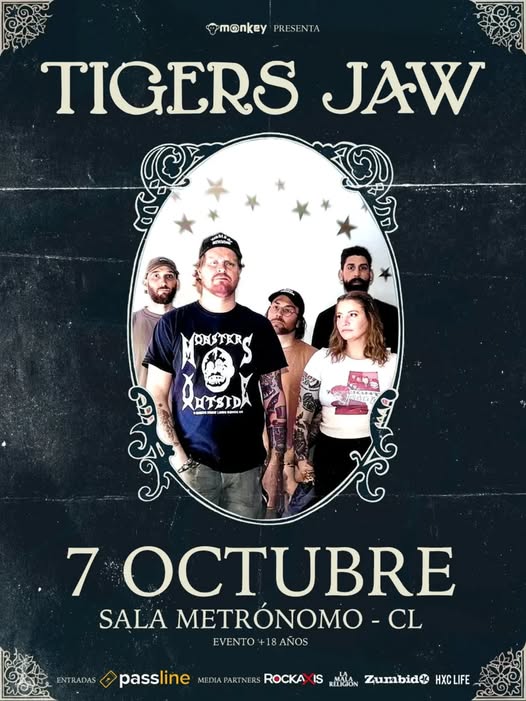 Tigers Jaw regresa a Chile con su gira “Lost On You”