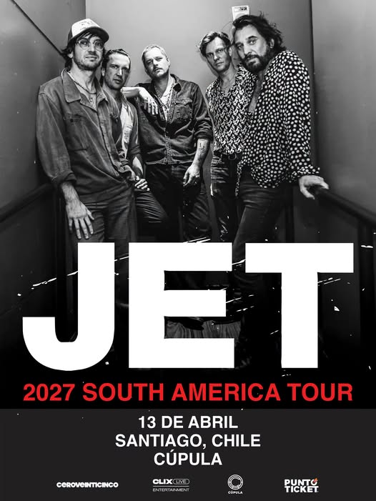 JET regresa a Chile en 2027 y se presenta por primera vez en Santiago