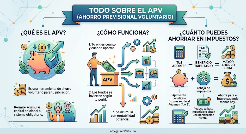 APV: qué es, cómo funciona y cuánto puedes ahorrar en impuestos